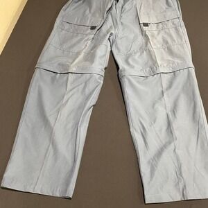 HB Sport Harbor Bay 3X/ Big Grey cargo pants zipper around the knee. SKU249